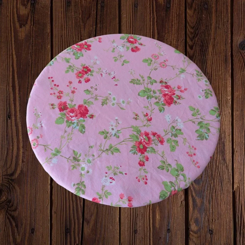 Kitchenaid Bowl Cover Reversible Pink Floral and Garden Flowers
